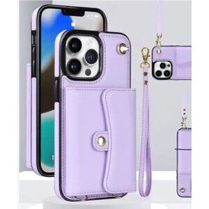 Card Slots Lanyards Wallet Leather Shockproof Cover For Apple iPhone 11 Pro